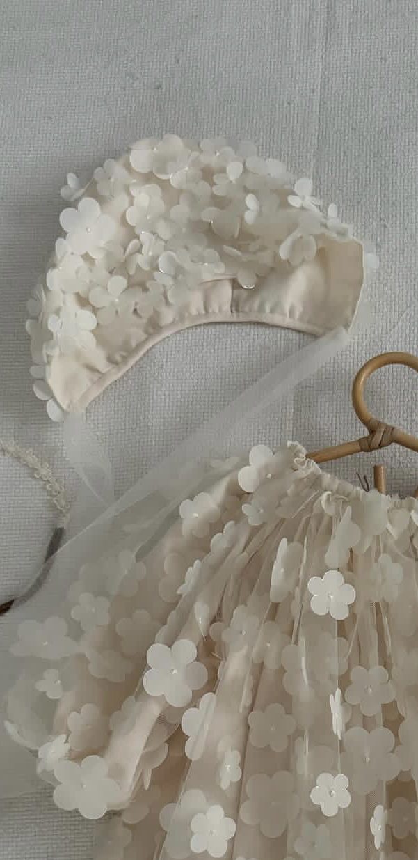 Czapeczka bonetka Marguerite - obrazek 6
